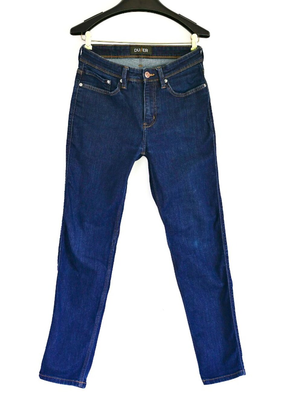 DU/ER Men's Slim Jeans L2X — Dark Indigo Slim Fit 30x30